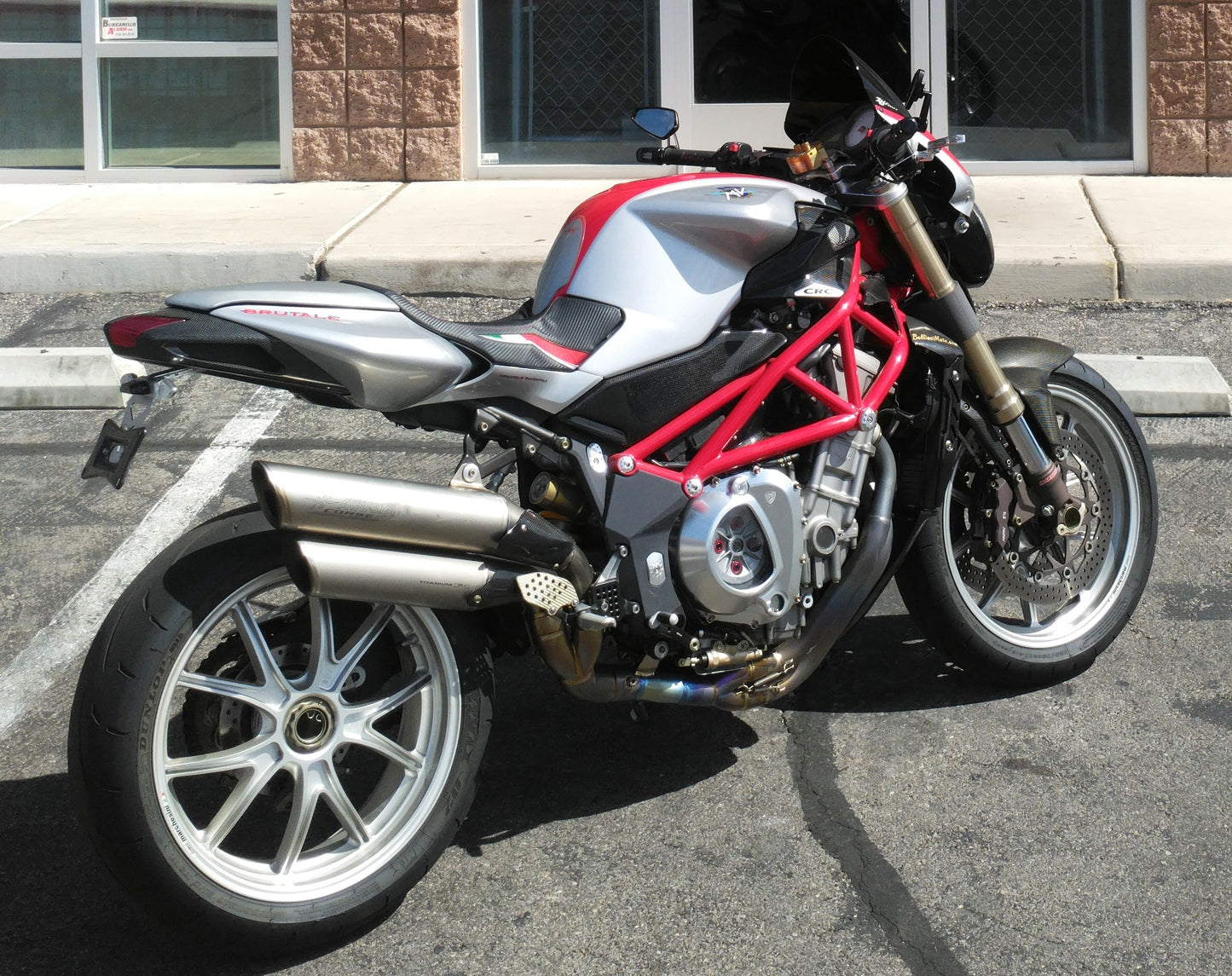 CNC Racing Clear Clutch Cover For MV Agusta F4 / Brutale B4 Models