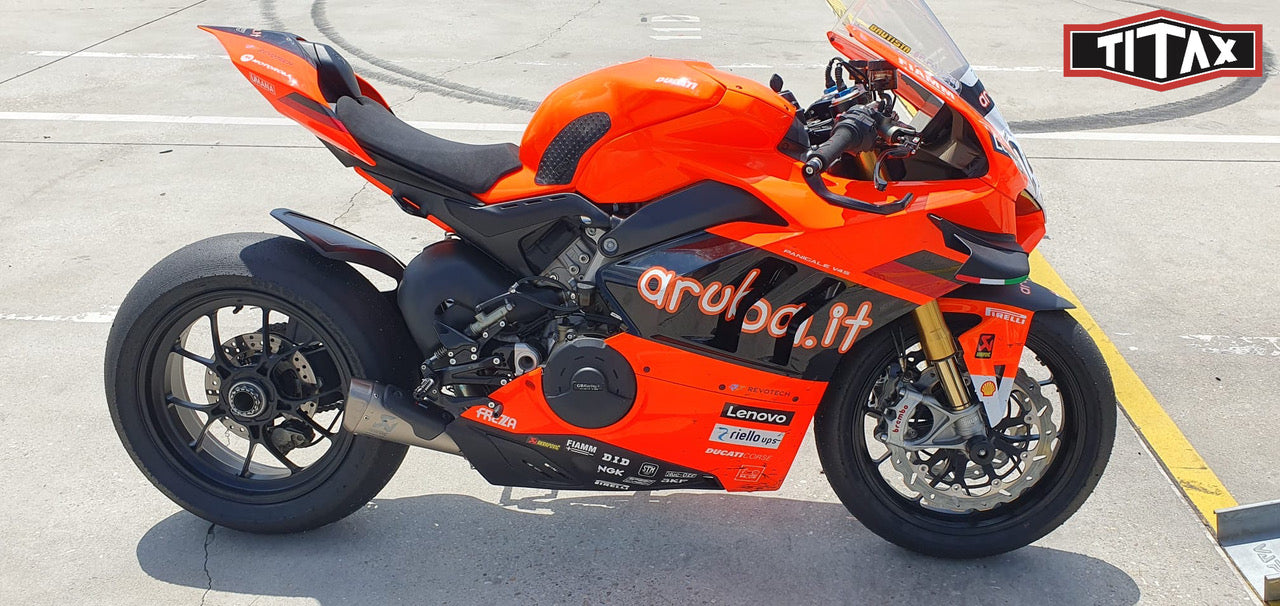 Titax Forged Aluminum Wheels for the Ducati 1199 / 1299 / V4 / V2 / Panigale & Streetfighter Superleggera