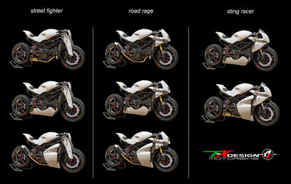 Paolo Tex Design MS4R Bodykits for Ducati Monster's (02-08)