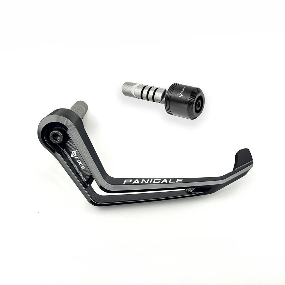 DB Race Billet Brake Lever Guard and Matching Bar End Set