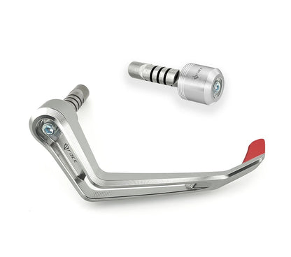 DB Race Billet Brake Lever Guard and Matching Bar End Set