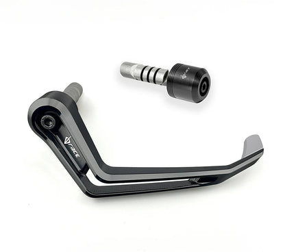 DB Race Billet Brake Lever Guard and Matching Bar End Set