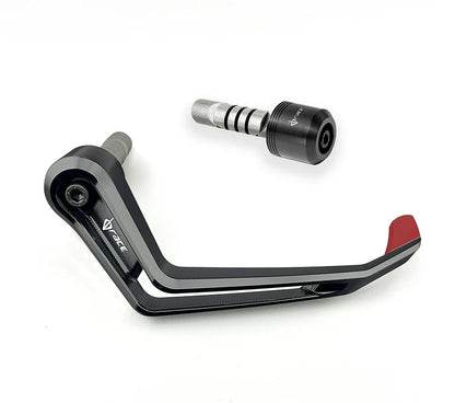 DB Race Billet Brake Lever Guard and Matching Bar End Set