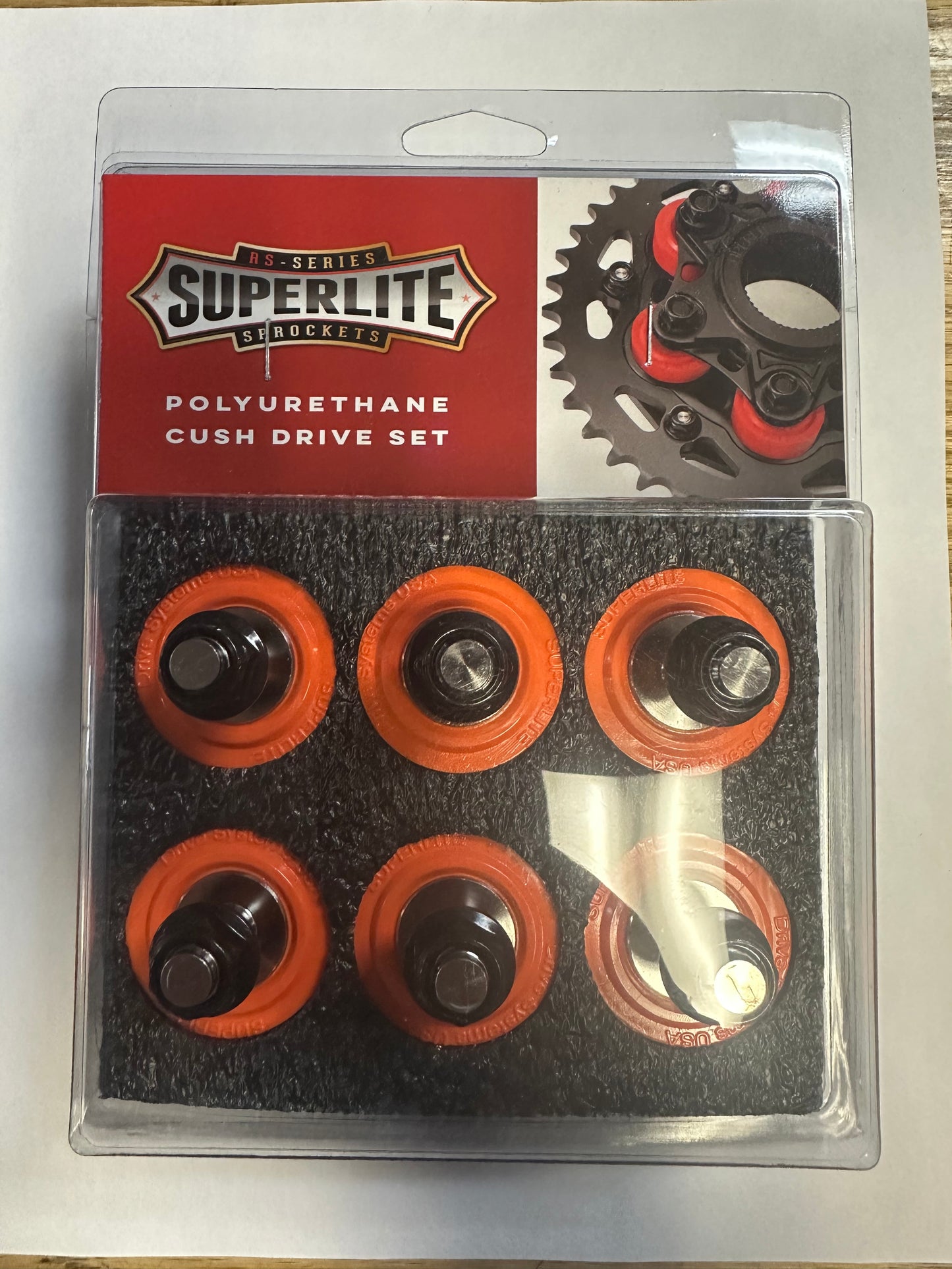 Superlite Titanium Series Six Piece HYPERFLEXX Polyurethane Cush Drive Set For KTM 1290 / 1390 Super Duke R / GT