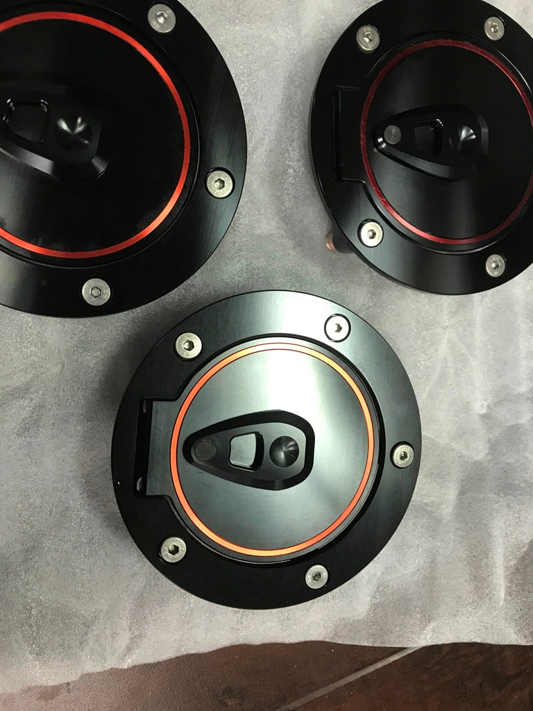 AELLA Gas Cap Cover - Manufacturer Seconds - Ducati most Older models