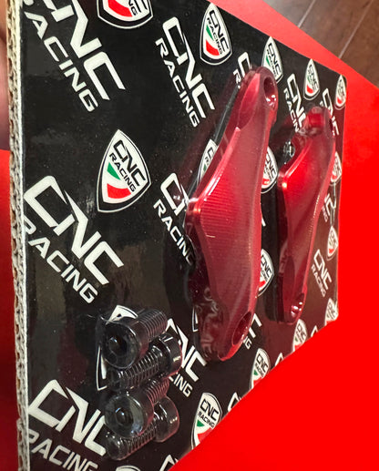 CNC Racing Passenger Rearset / Foot peg Blanking Plate Set for MV Agusta Brutale and Rush 1000