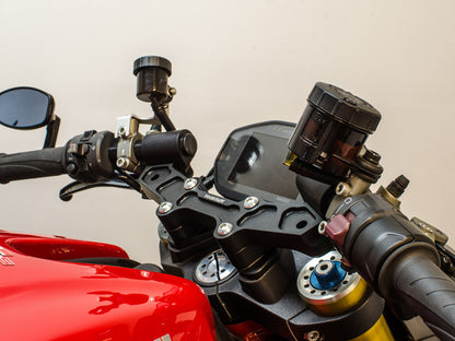 Woodcraft Ducati Monster 821 (15-17) / 1200 /S (14-16) Clipon Riser Adapter Plate With Bars