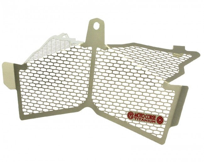 Motocorse Titanium Water Radiator Guard for Ducati Diavel