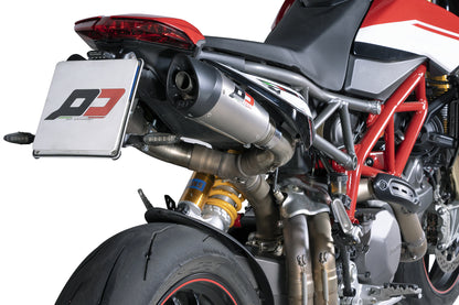 QD Exhaust Twin Gunshot Exhaust system for Ducati Hypermotard 950 / SP