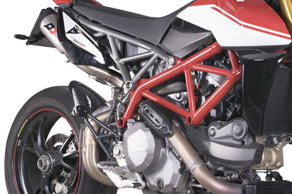 QD Exhaust Twin Gunshot Exhaust system for Ducati Hypermotard 950 / SP