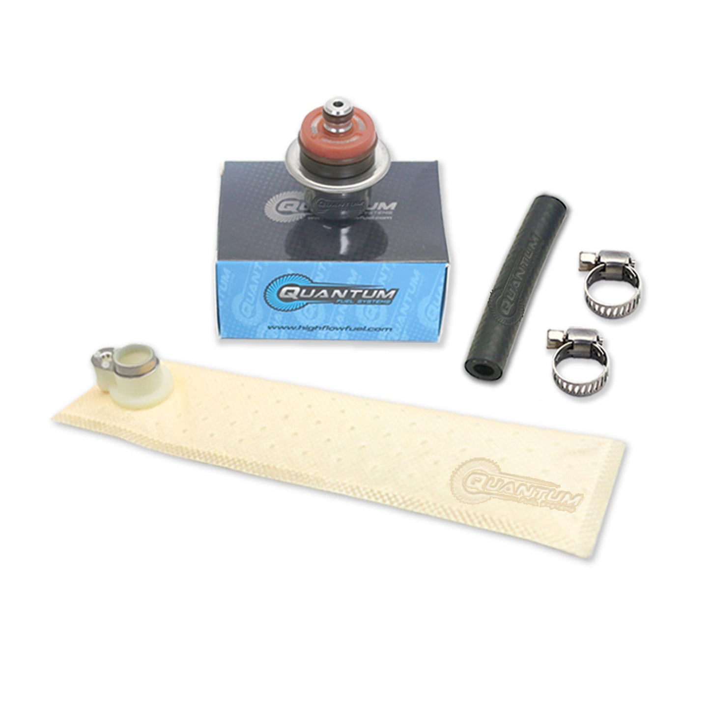 Quantum Fuel Systems Fuel Pump Repair Kit w/ Fuel Pressure Regulator, Strainer for the Harley Davidson V-Rod VRSCAW '00-06, Night Rod VRSCD/VRSCR Street Rod '02-06
