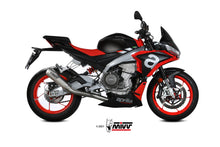 MIVV Full System 1x1, X-M1 Titan, Alto/High up Exhaust For Aprilia Tuono 660 21, RS 660 20-21