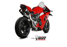 MIVV Full System 2x2, MK3 Carbon, Sub-code/Underseat Exhaust For Ducati Panigale V4 2018-2021