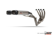 MIVV Full System 4x2x2, Suono Full Titanium, Sub-code/Underseat Exhaust For Yamaha YZF-R1 2009-2014