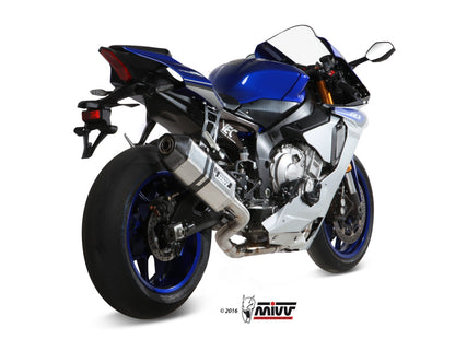 MIVV Full System 4x2x1, Speed Edge Full Titanium, Standard Exhaust For Yamaha YZF-R1 2015-2022