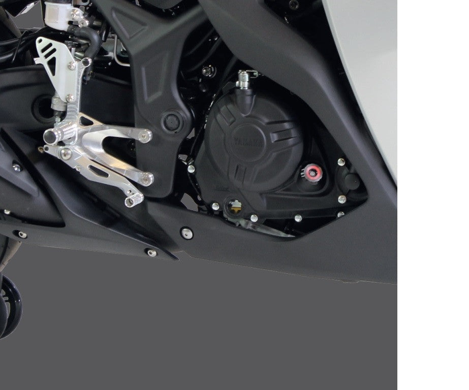 Gilles Factor-X Rearsets for the Yamaha YZF-R3 - OPEN BOX