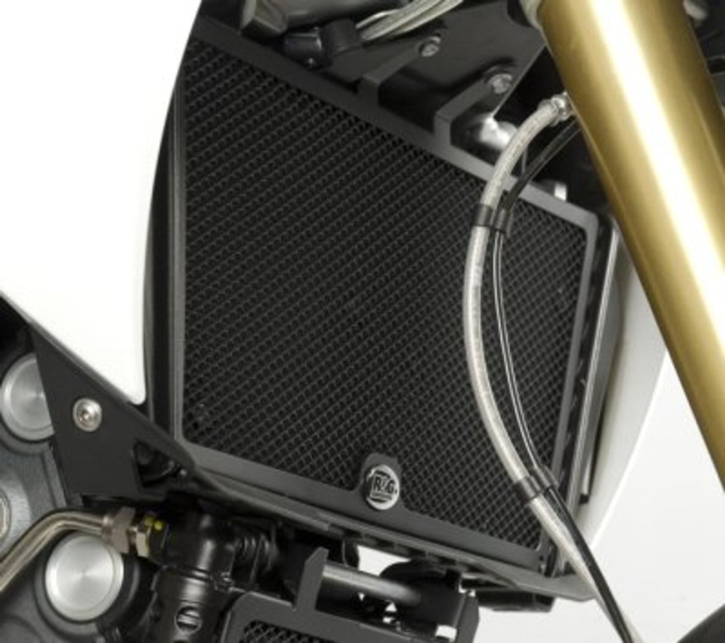 R&G Racing Radiator Guard for the Aprilia Dorsoduro 1200 '08-'20