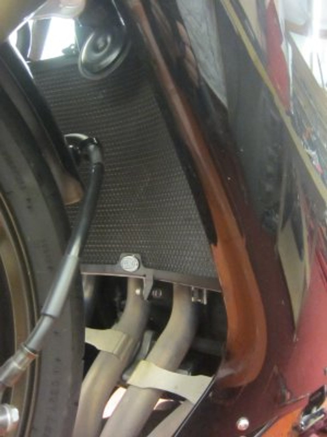 R&G Racing Radiator Guard for the Kawasaki ZX-10R '06-'07