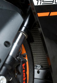 R&G Racing Radiator Guard for the KTM 1190 RC8 '07-'16 / 1190 RC8 R '08-'19