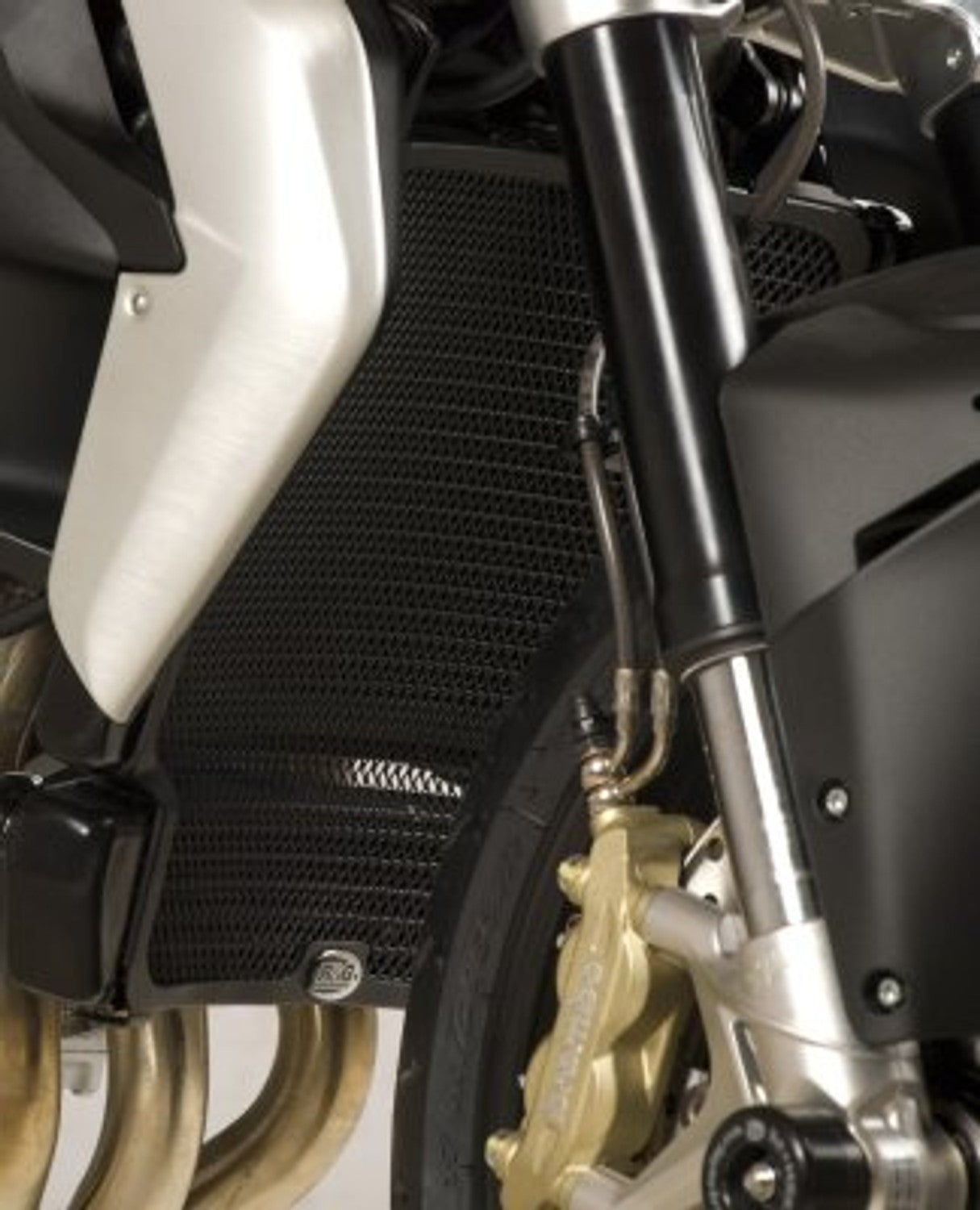 R&G Racing Radiator Guard for the MV Agusta F3 675 RC '15-'19 / F3 675 '12-'22 / Brutale 675 '11-'19 / Brutale 800 '12-'16