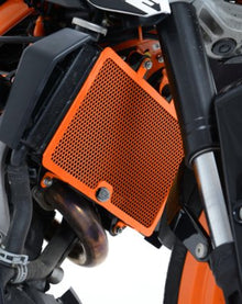 R&G Racing Radiator Guard for the KTM 390 Duke '12-'16 / RC 125 '11-'20 / RC 200 '14-'19 / RC 390 '12-'22