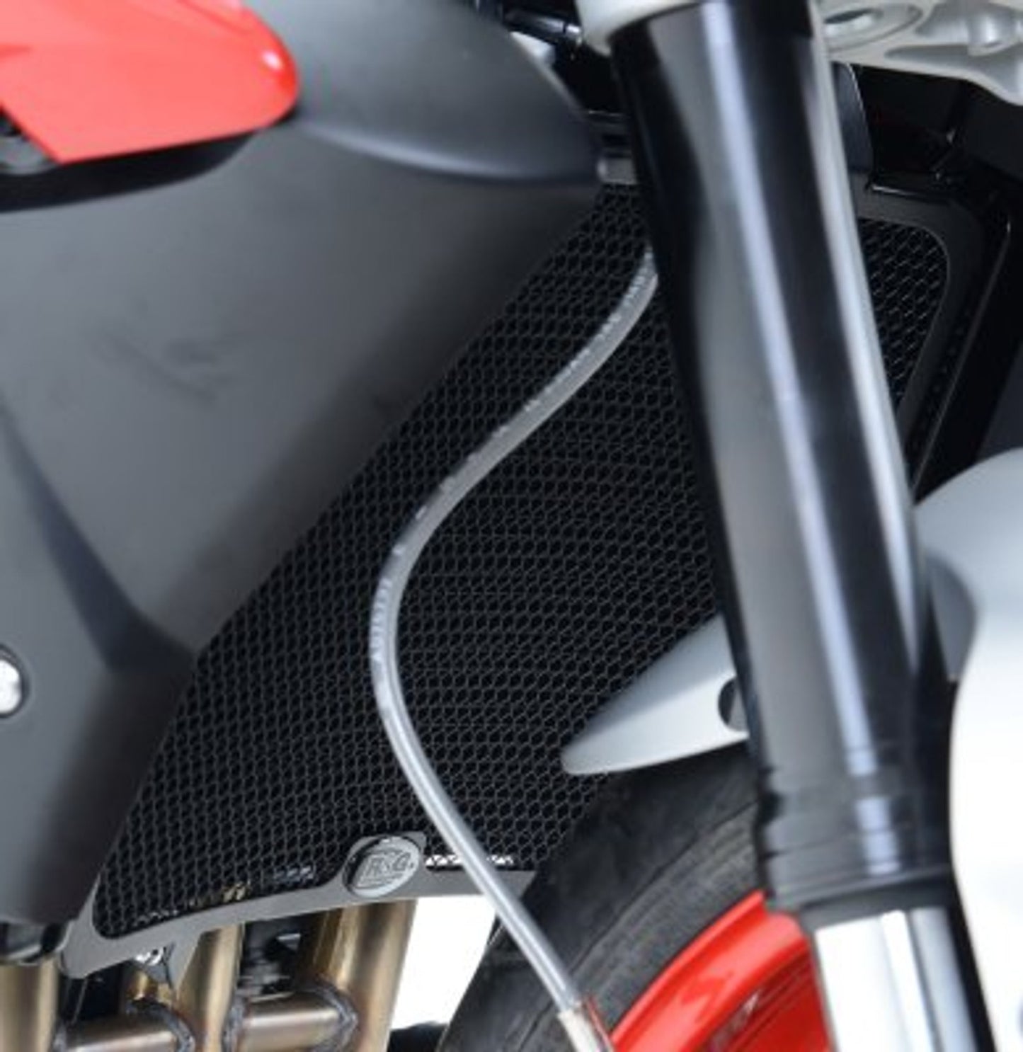 R&G Racing Radiator Guard for the Triumph Street Triple RX '15-'16