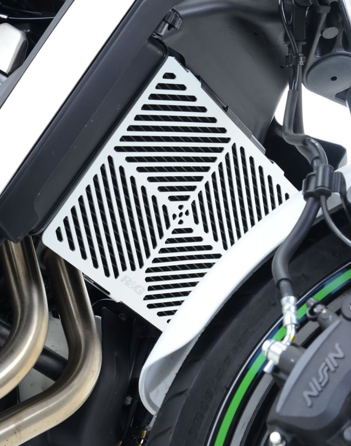 R&G Racing Radiator Guard for the Kawasaki Vulcan '18-'21