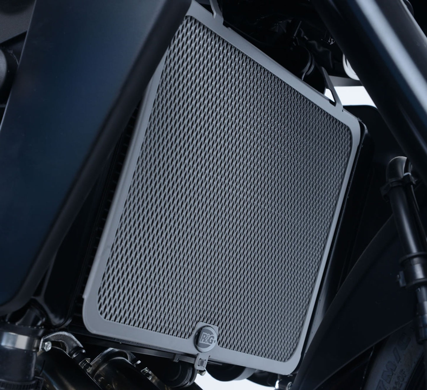 R&G Racing Radiator Guard for the Yamaha FZ-09 / MT-09 '17-'20 / Fj-09 / Mt-09 Tracer '13-'22