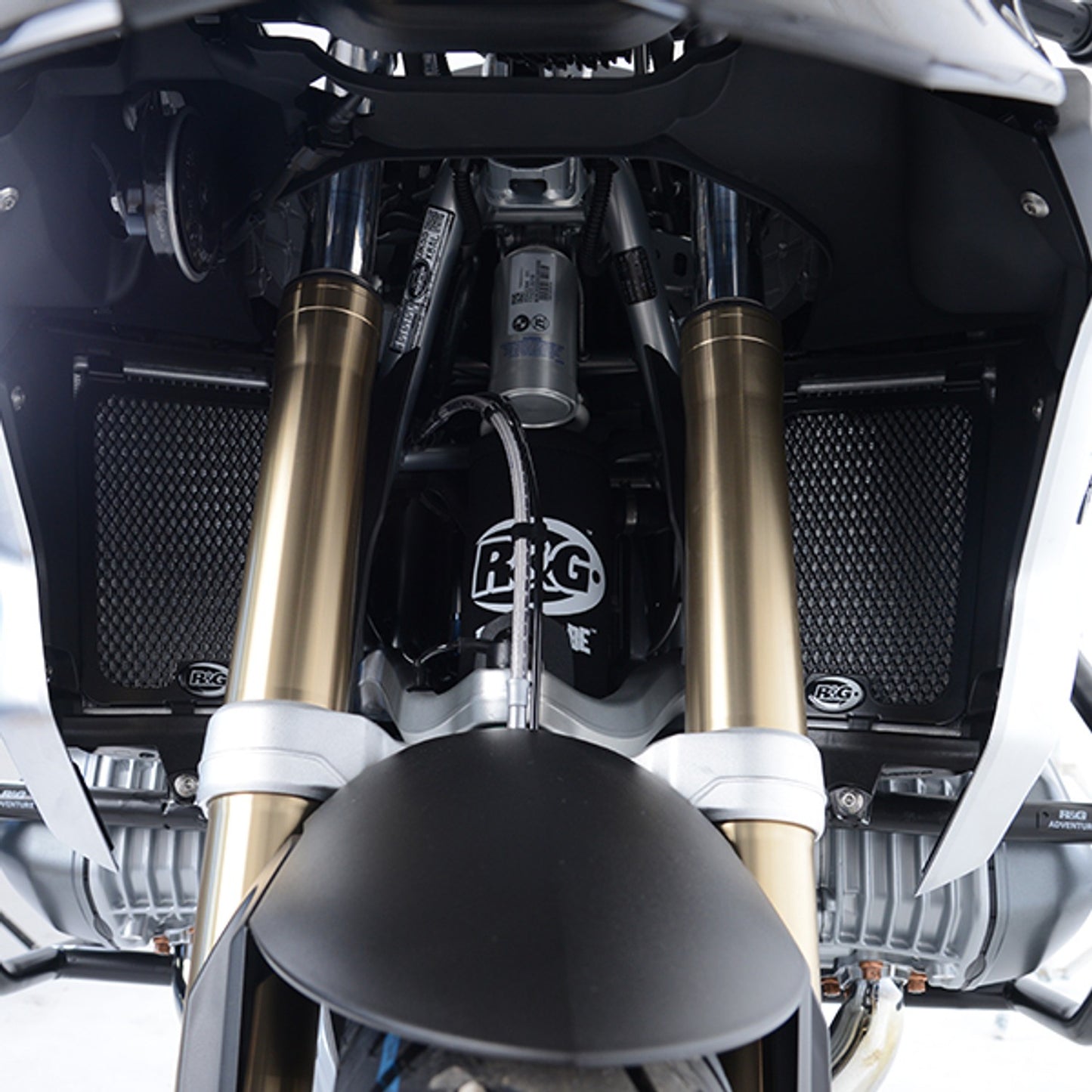 R&G Racing Radiator Guard for the BMW R 1250 GS '18-'22 / R 1250 RT '19-'22