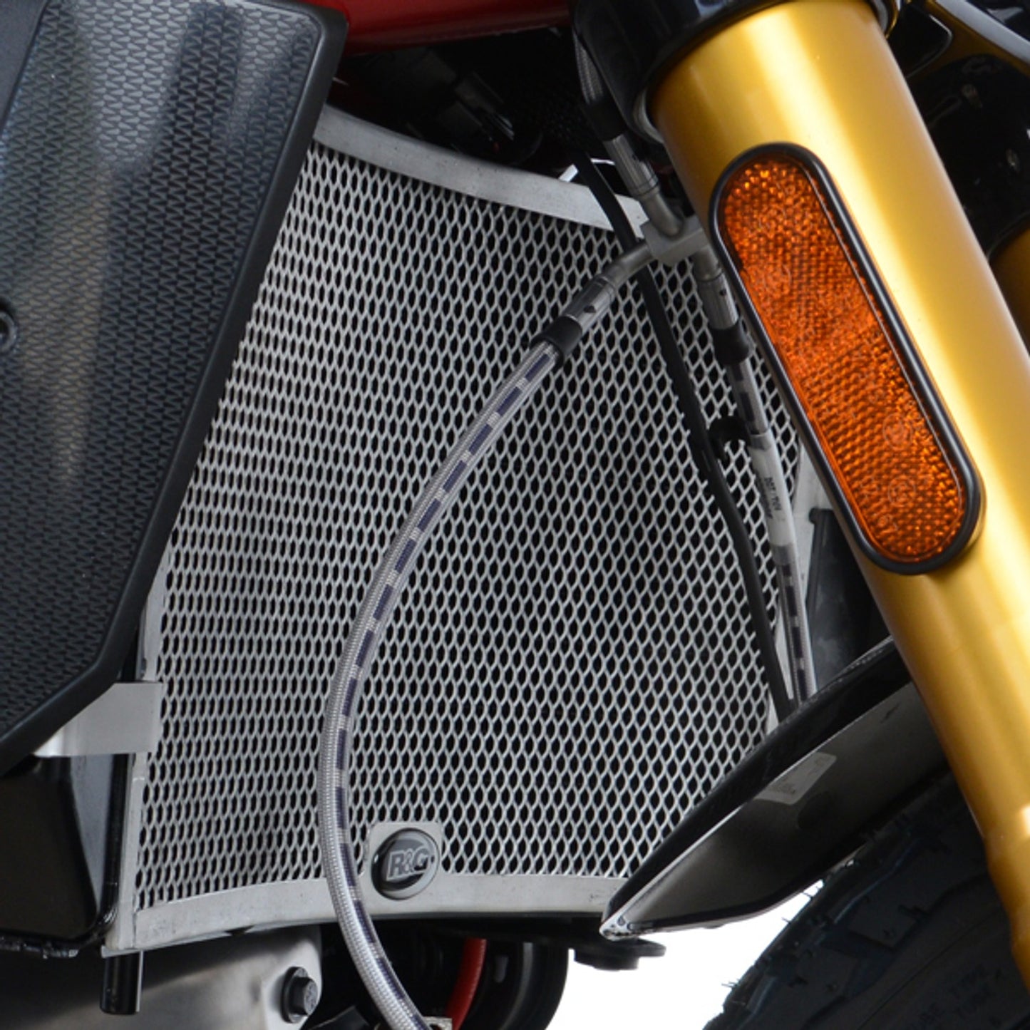 R&G Racing Radiator Guard for the Indian FTR 1200/S '19-'22
