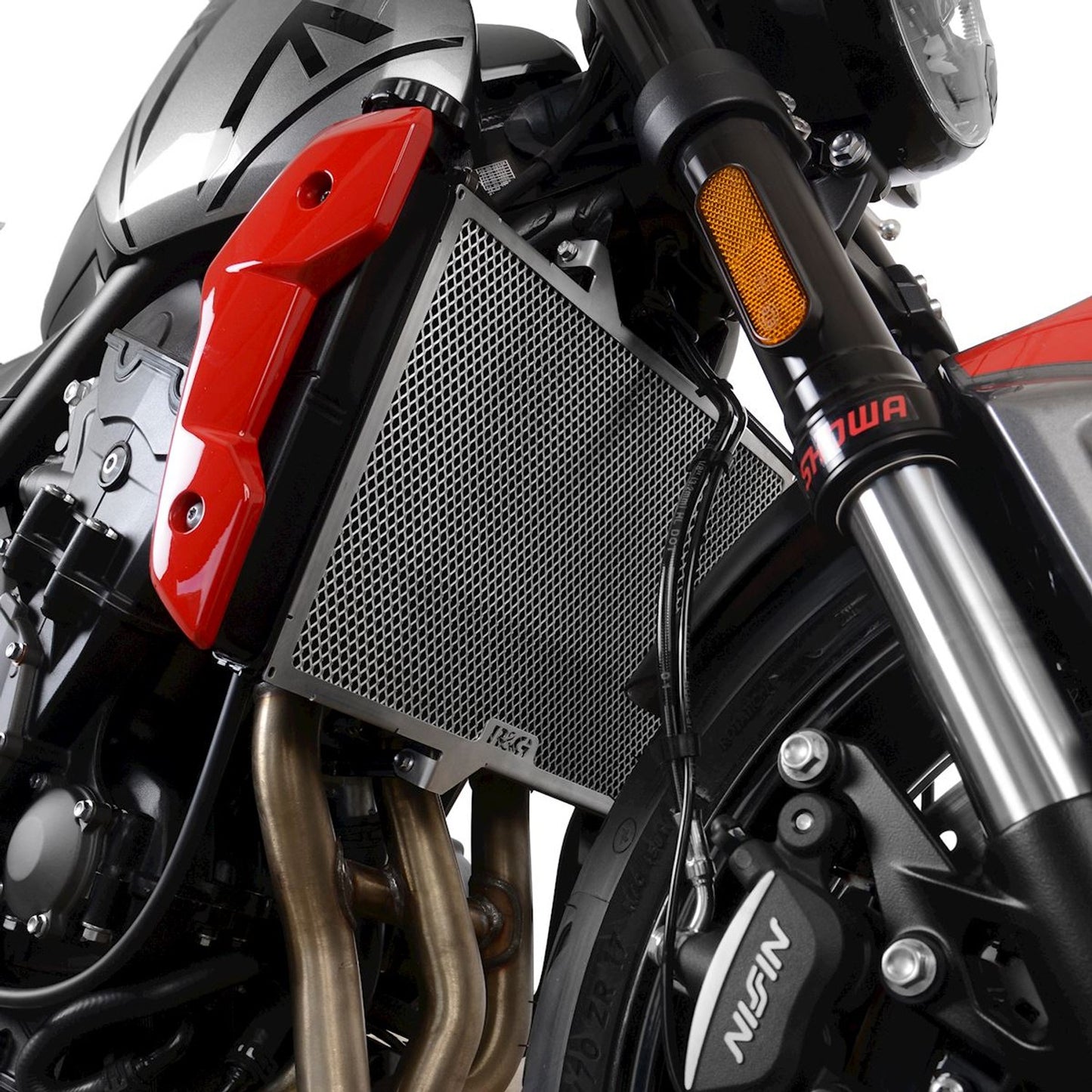 R&G Racing Radiator Guard for the Triumph Trident 660 '21-'22 / Tiger Sport 660 '2022