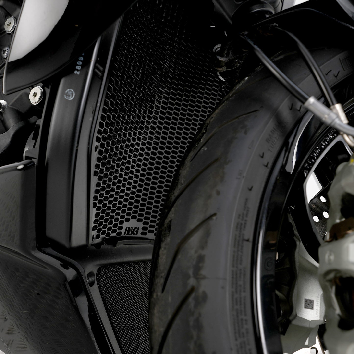 R&G Racing Pro Radiator Guard for the Ducati Diavel V4 2023