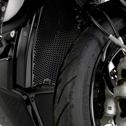 R&G Racing Pro Radiator Guard for the Ducati Diavel V4 2023