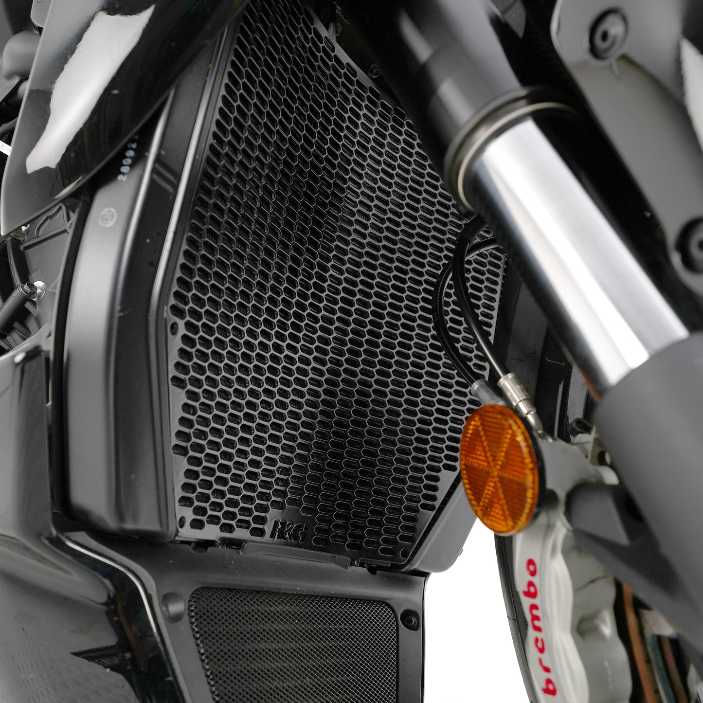 R&G Racing Pro Radiator Guard for the Ducati Diavel V4 2023