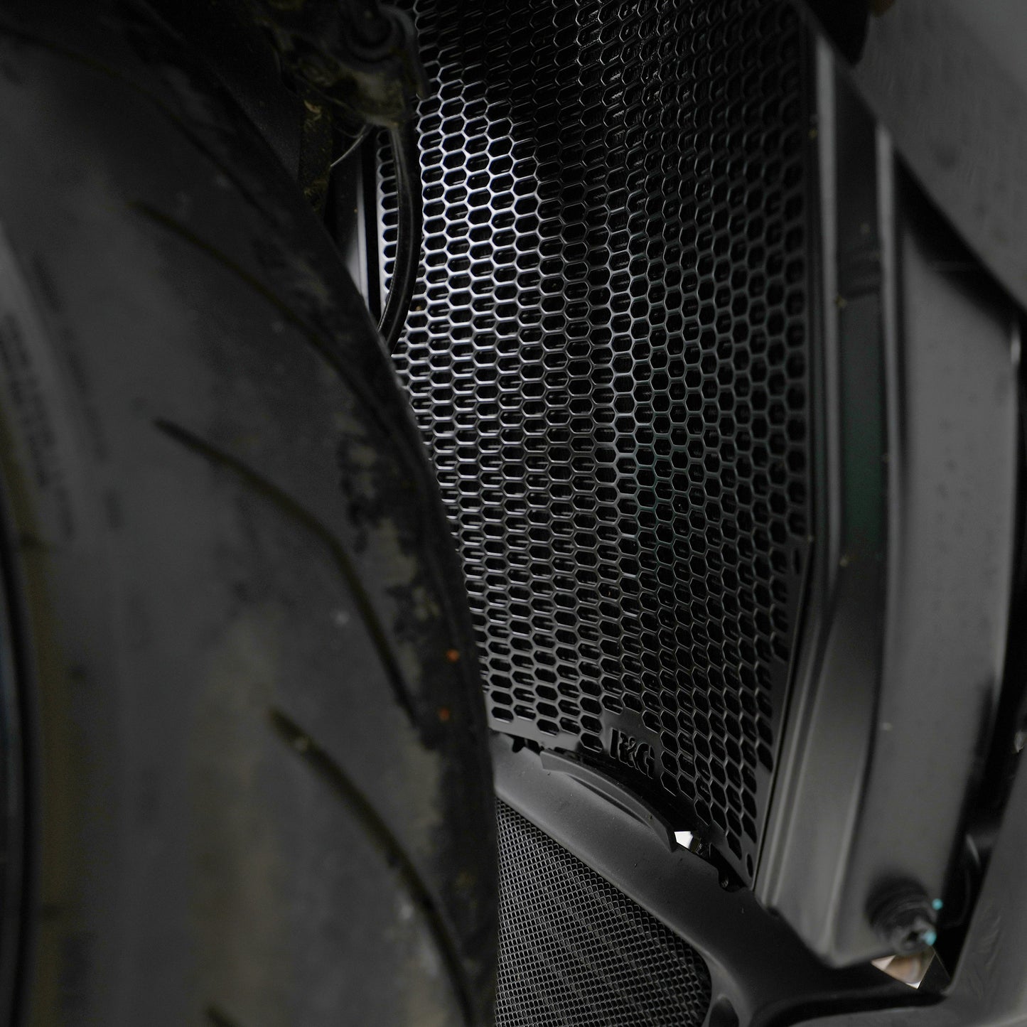 R&G Racing Pro Radiator Guard for the Ducati Diavel V4 2023