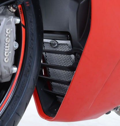 R&G Racing Radiator & Oil Cooler Guard Set for Ducati Supersport / S '17-'20, 950 Supersport / S '21-'22