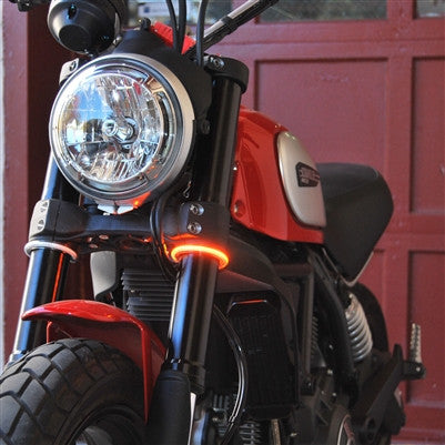 New Rage Cycles (NRC) RAGE360 Front Fork LED Turn Signals