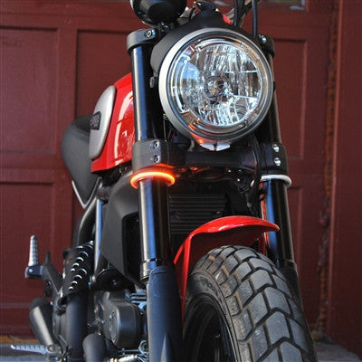 New Rage Cycles (NRC) RAGE360 Front Fork LED Turn Signals