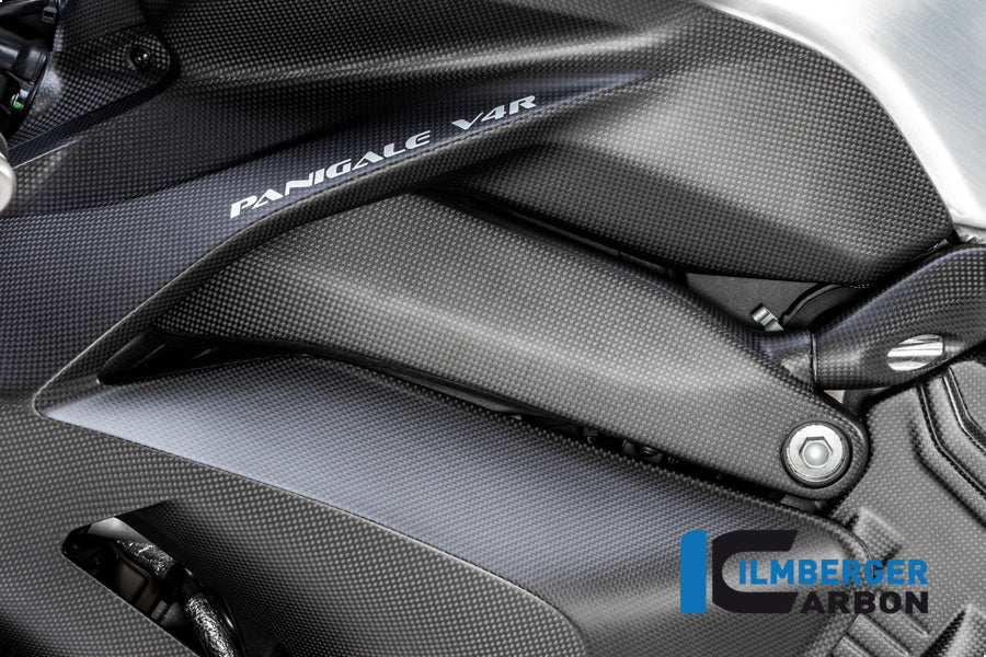 Ilmberger Carbon Frame Cover, Left for the Ducati Panigale V4,V4 S '22 / V4 R '19-22 / Streetfighter V4 '20-23