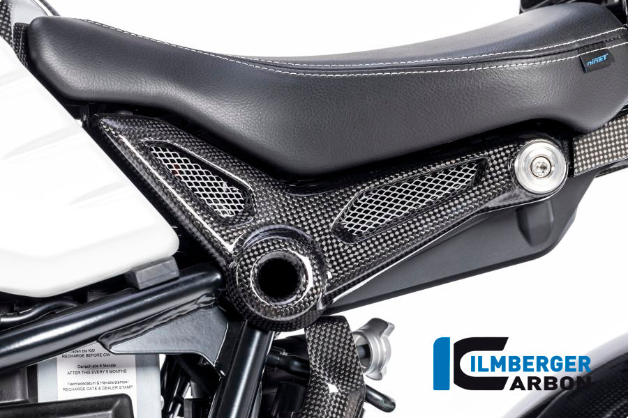 Ilmberger Carbon Rear Frame Cover, Left for the BMW R Nine T / Racer '14-17, R Nine T Scrambler/Urban GS 2016