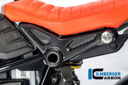 Ilmberger Carbon Rear Frame Cover, Left for the BMW R Nine T / Racer '14-17, R Nine T Scrambler/Urban GS 2016