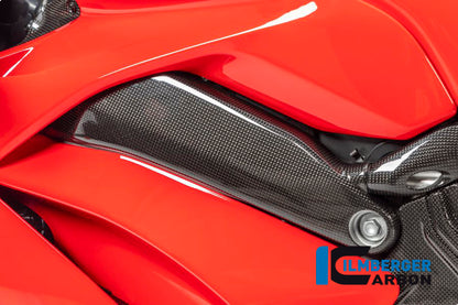 Ilmberger Carbon Frame Cover, Left for the Ducati Panigale V4,V4 S,V4 Racing '18-22