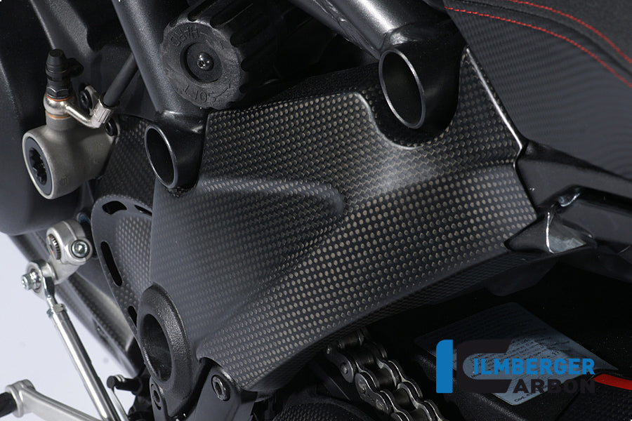 Ilmberger Carbon Frame Cover, Left Carbon for the Ducati Diavel 2011 - 2014