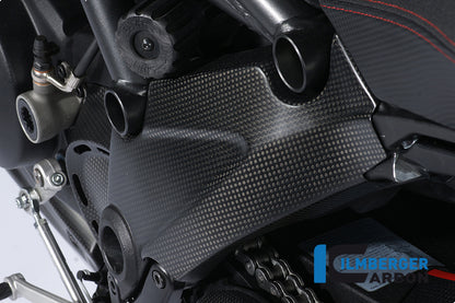 Ilmberger Carbon Frame Cover, Left Carbon for the Ducati Diavel 2011 - 2014