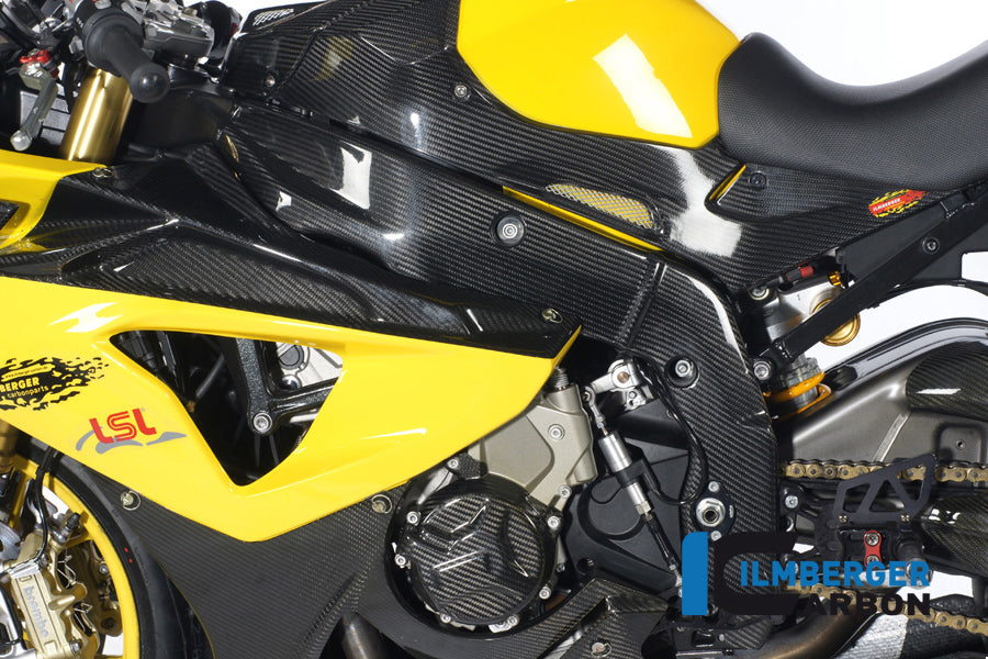 Ilmberger Carbon Frame Cover, Left Carbon for the BMW S1000RR '12-14 / HP4 '12-25