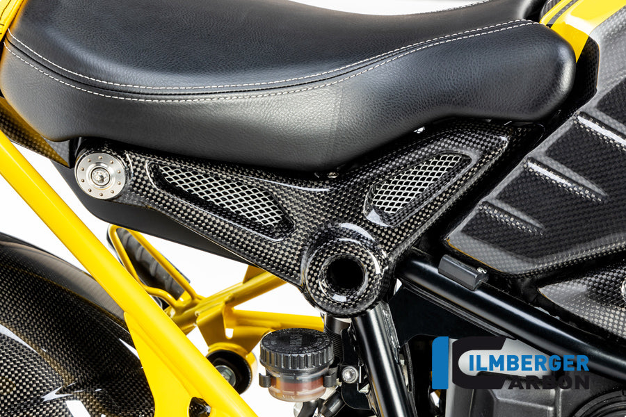 Ilmberger Carbon Rear Frame Cover, Right for the BMW R Nine T / Racer '14-17, R Nine T Scrambler/Urban GS 2016