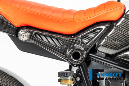 Ilmberger Carbon Rear Frame Cover, Right for the BMW R Nine T / Racer '14-17, R Nine T Scrambler/Urban GS 2016