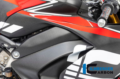 Ilmberger Carbon Frame Cover, Right for the Ducati Panigale V4,V4 S,V4 Racing '18-22