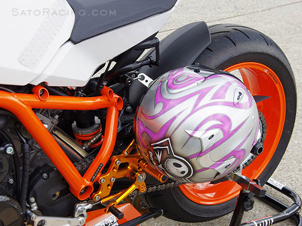 Sato Racing Helmet Lock for KTM RC8 / RC8 R 1190