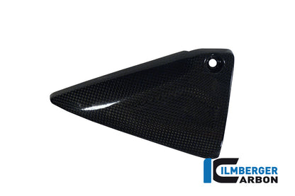 Ilmberger Carbon Triangular Frame Cover, Left Carbon for the BMW R 1200 GS '13-17, R 1200 RS '15-24, R 1200 GS Adventure 2014